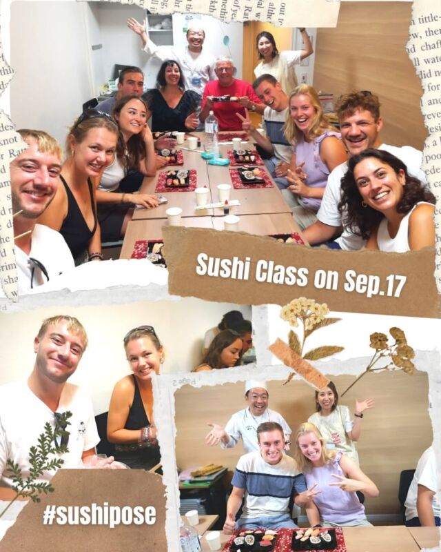 < Sushi Making Class on Sep. 17>
Sushi Making Class for lovely guests from Netherland.
What they made looked so beautiful.
It was a blast!

https://www.tokyo-sushi-making-tour.com

#sushipose #sushimaking #sushi #tokyotrip #sushiclass #cookingclasstokyo #thingstodointokyo #tokyosushi #寿司体験 #国際交流 #日本文化体験 #文化体験 #外国人と繋がりたい #寿司教室
